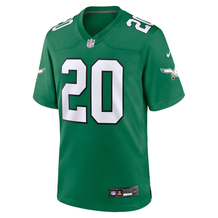 Men's Philadelphia Eagles Brian Dawkins Nike Kelly Green Alternate Retired Player Game Jersey - Ujersey