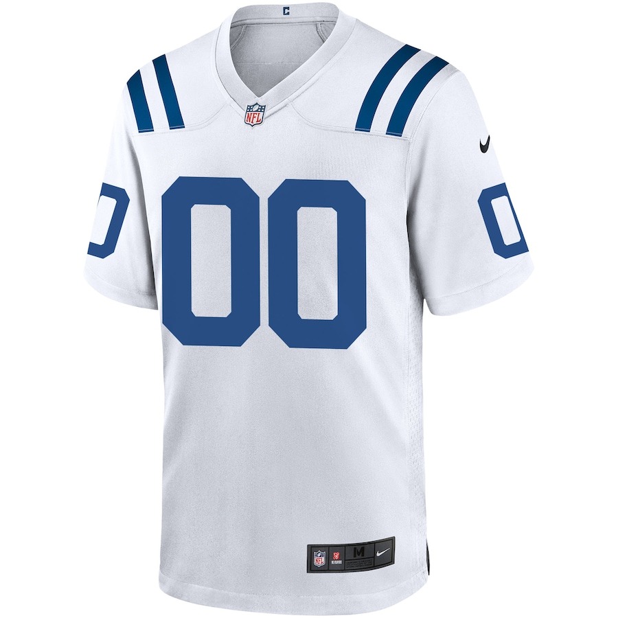 Men's Indianapolis Colts Nike White Custom Game Jersey - Ujersey