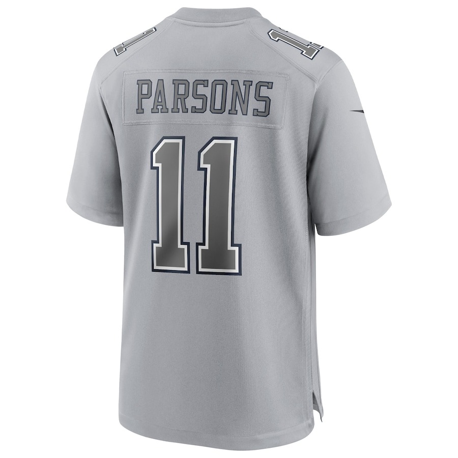 Men's Dallas Cowboys Micah Parsons Nike Gray Atmosphere Fashion Game Jersey - Ujersey