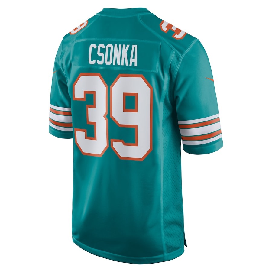 Men's Miami Dolphins Larry Csonka Nike Aqua Retired Player Jersey - Ujersey