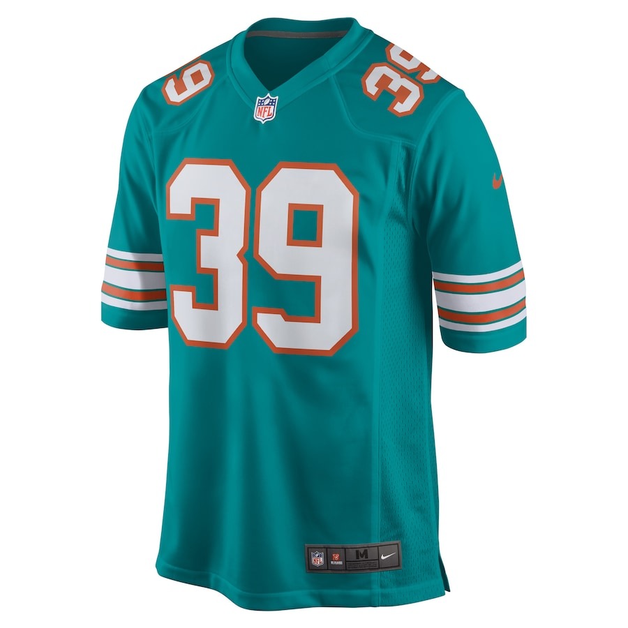 Men's Miami Dolphins Larry Csonka Nike Aqua Retired Player Jersey - Ujersey