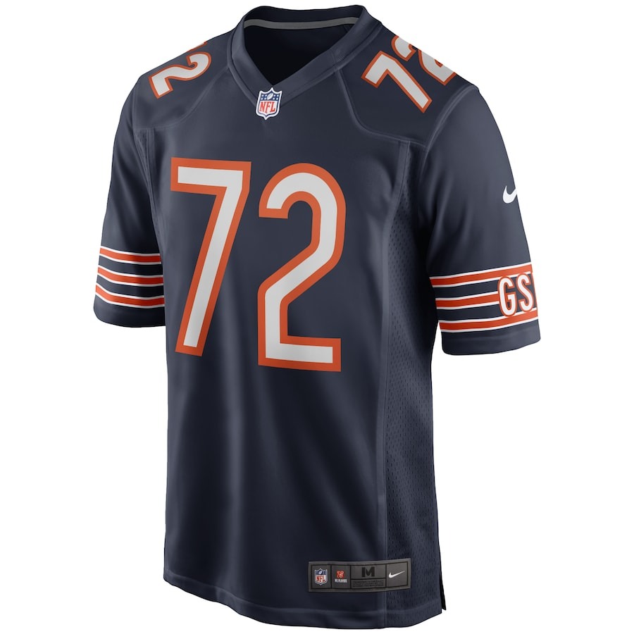 Men's Chicago Bears William Perry Nike Navy Game Retired Player Jersey - Ujersey
