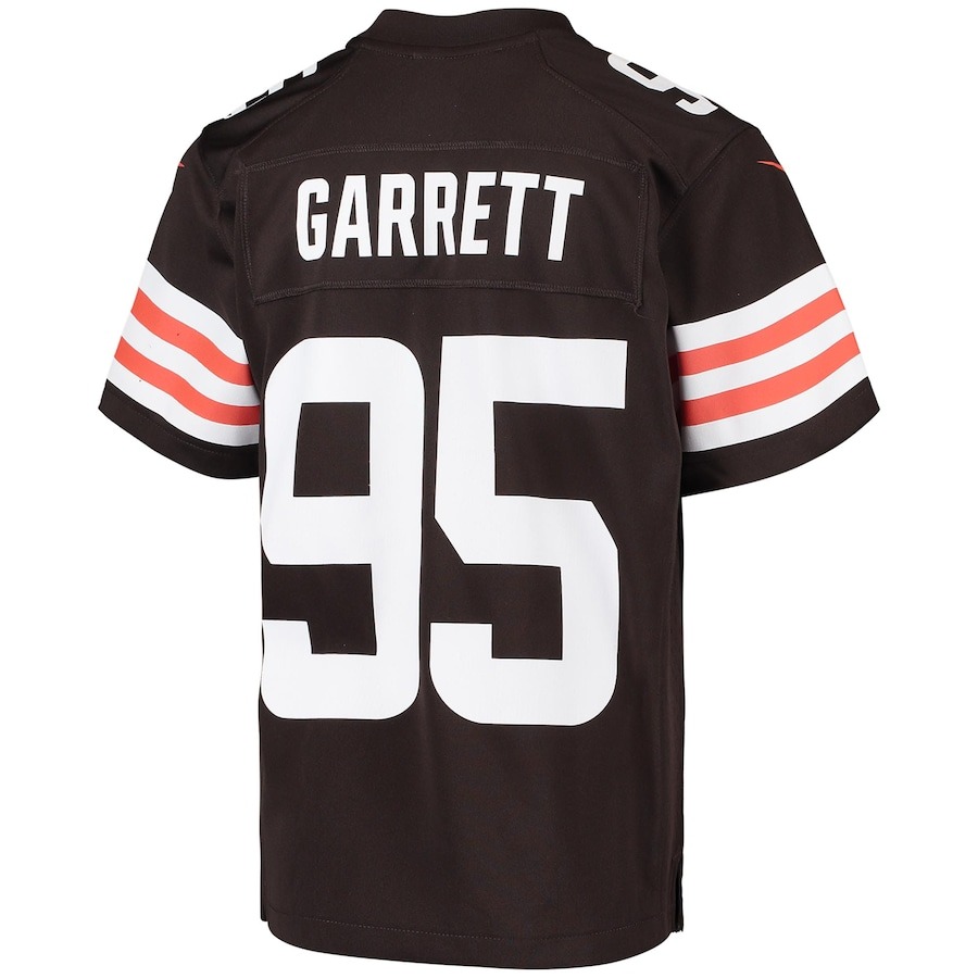Youth Cleveland Browns Myles Garrett Nike Brown Game Jersey - Ujersey