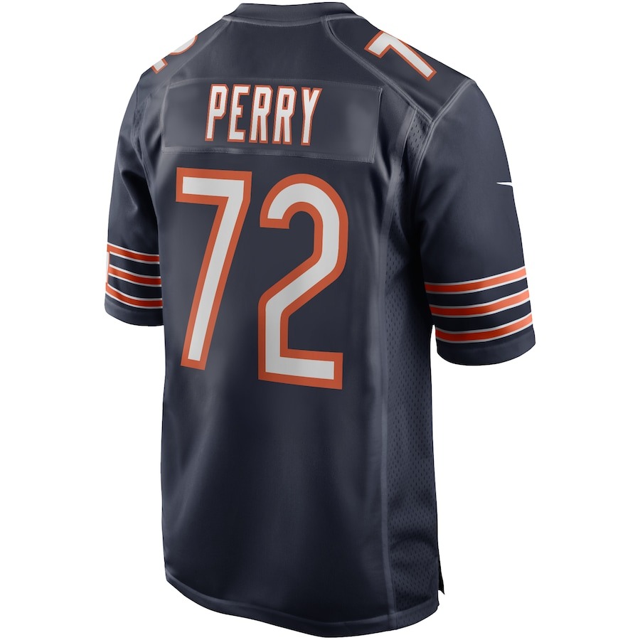 Men's Chicago Bears William Perry Nike Navy Game Retired Player Jersey - Ujersey