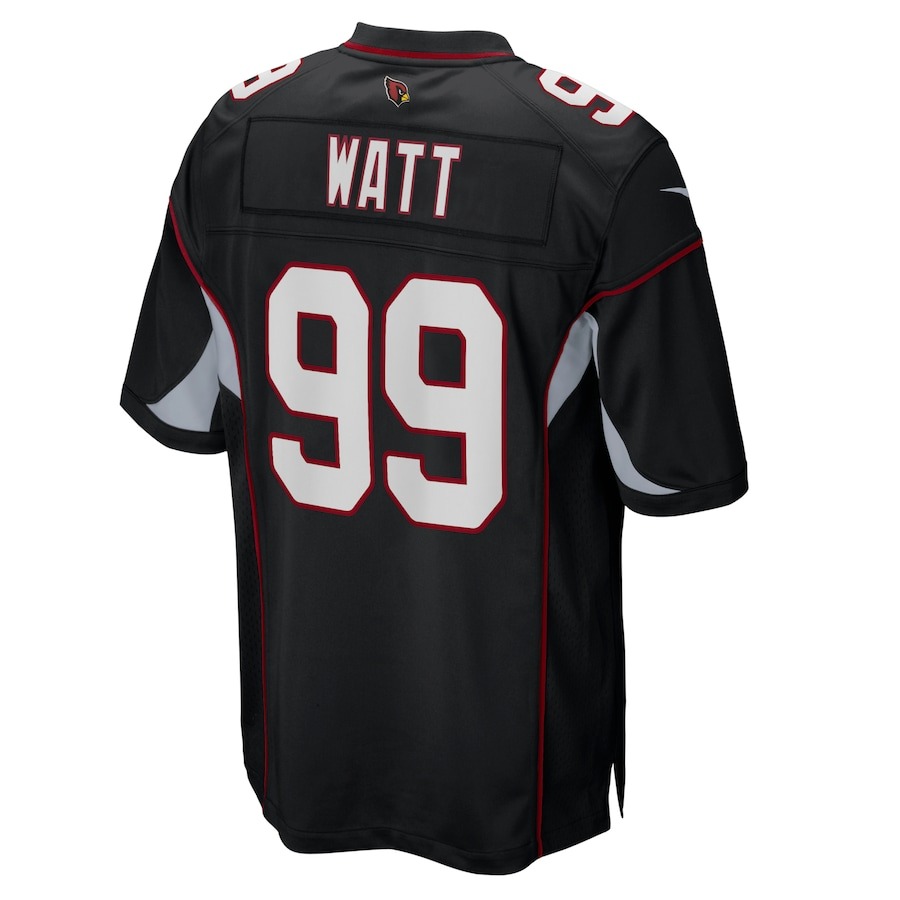 Men's Arizona Cardinals J.J. Watt Nike Black Alternate Game Jersey - Ujersey