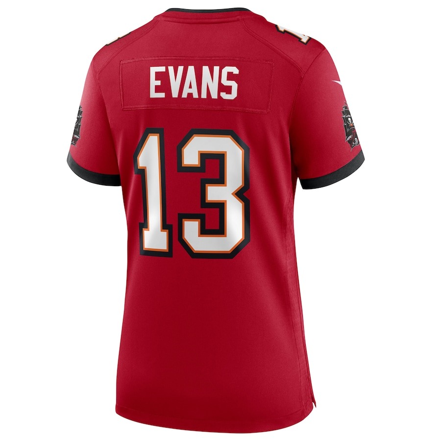 Women's Tampa Bay Buccaneers Mike Evans Nike Red Game Jersey - Ujersey