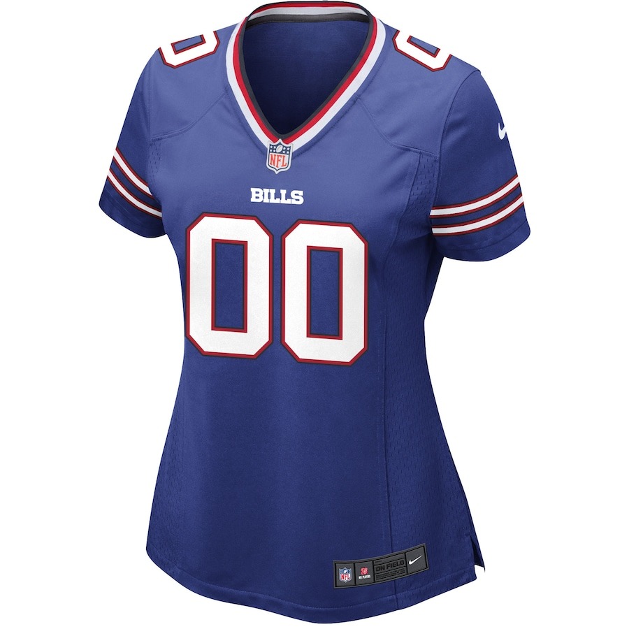 Women's Nike Royal Buffalo Bills Custom Game Jersey - Ujersey