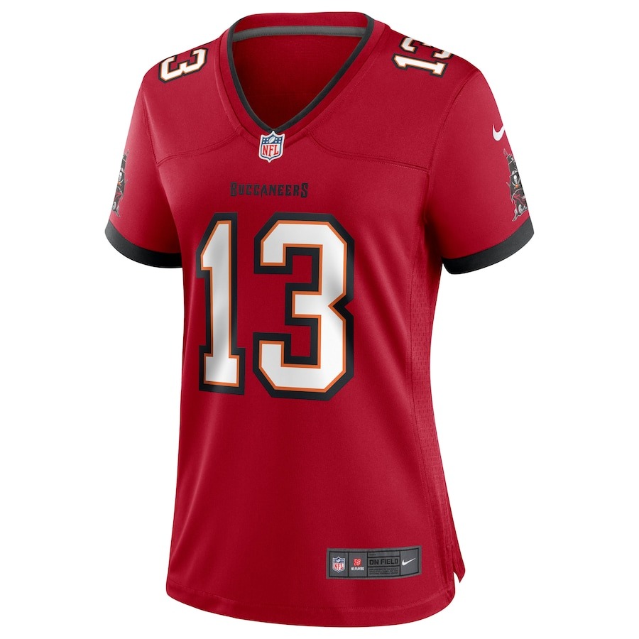 Women's Tampa Bay Buccaneers Mike Evans Nike Red Game Jersey - Ujersey