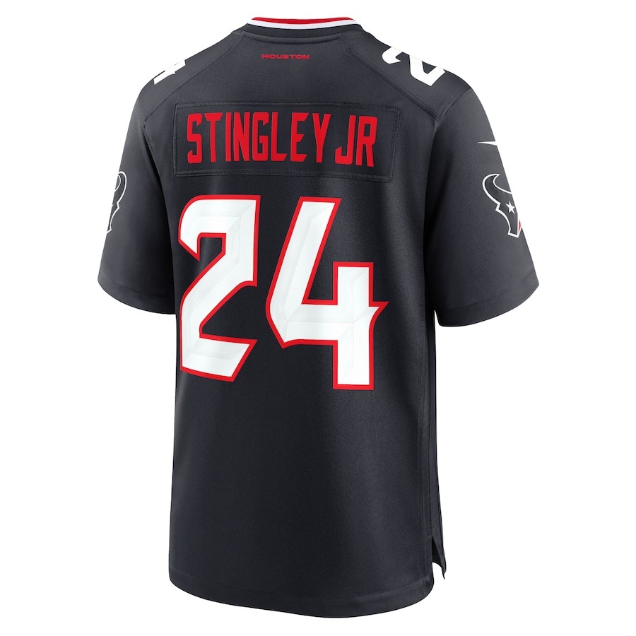 Men's Houston Texans Derek Stingley Jr. Nike Navy Game Jersey - Ujersey