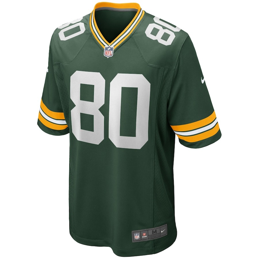 Men's Green Bay Packers Donald Driver Nike Green Game Retired Player Jersey - Ujersey