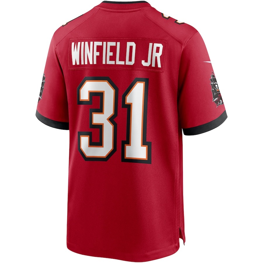 Men's Tampa Bay Buccaneers Antoine Winfield Jr. Nike Red Game Jersey - Ujersey
