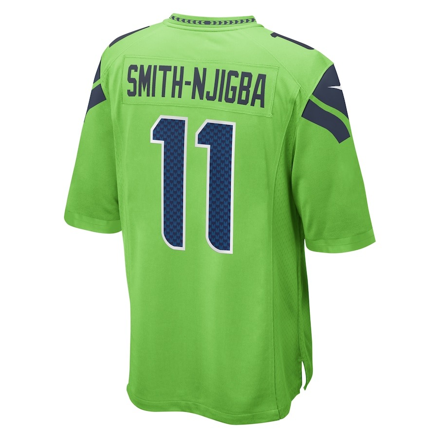 Men's Seattle Seahawks Jaxon Smith-Njigba Nike Neon Green  Game Jersey - Ujersey
