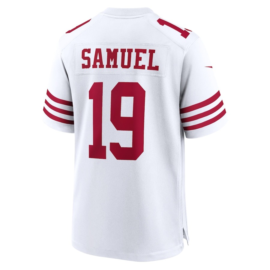 Men's San Francisco 49ers Deebo Samuel Nike White Player Game Jersey - Ujersey