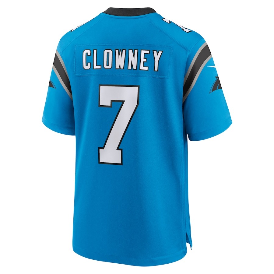 Men's Carolina Panthers Jadeveon Clowney Nike  Blue Alternate  Game Jersey - Ujersey