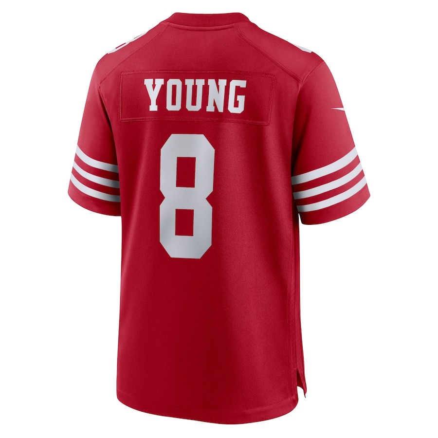 Men's San Francisco 49ers Steve Young Nike Scarlet Retired Player Game Jersey - Ujersey