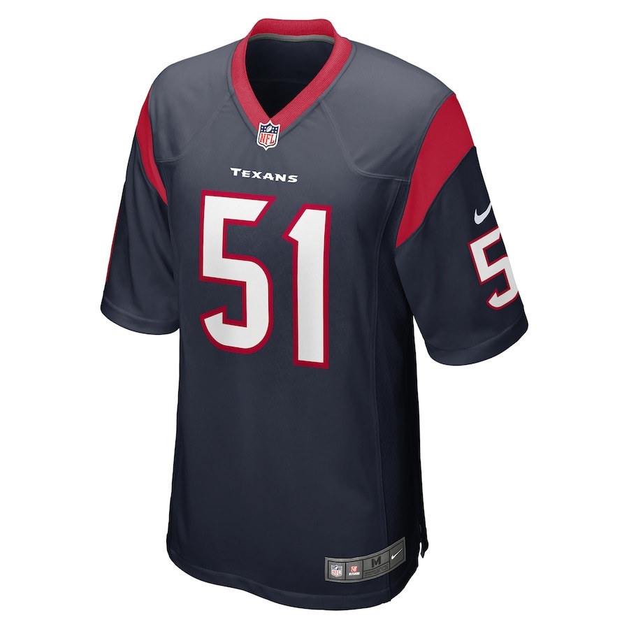 Men's Houston Texans Will Anderson Jr. Nike Navy 2023 NFL Draft First Round Pick Game Jersey - Ujersey