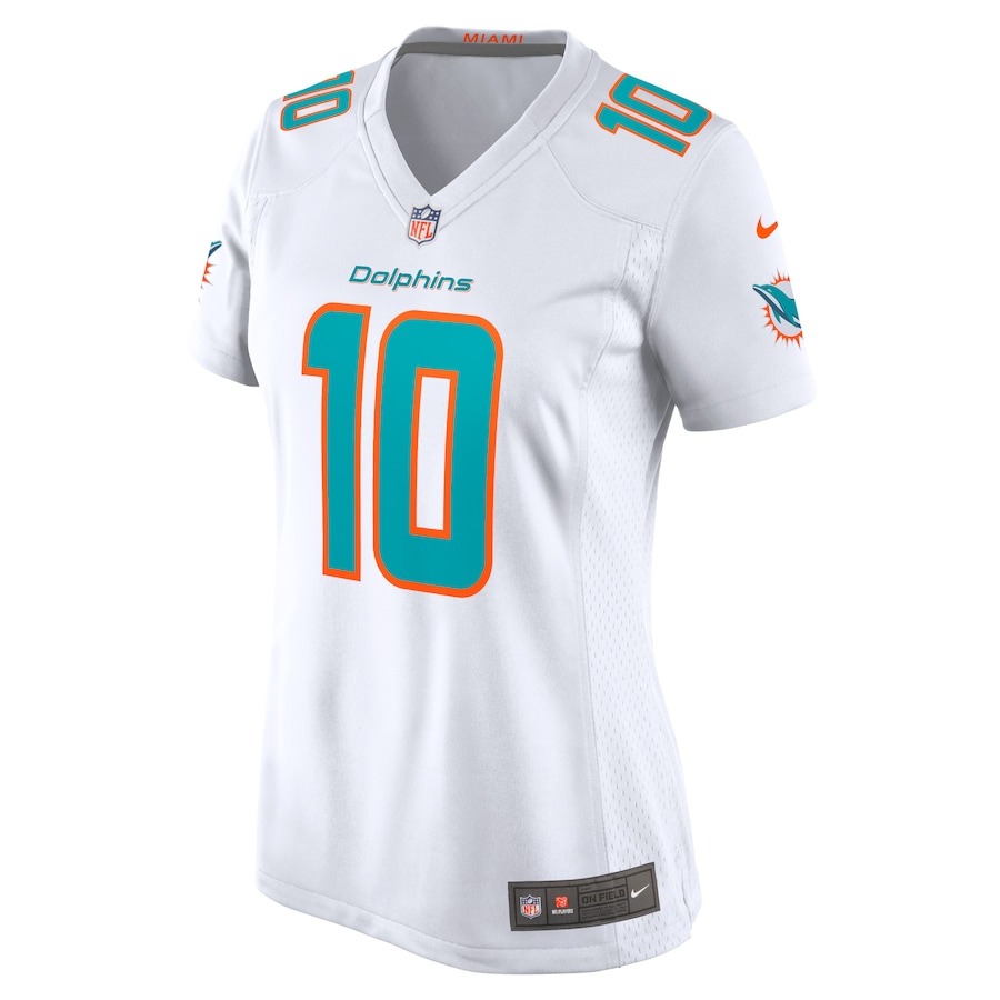 Women's Miami Dolphins Tyreek Hill Nike White Player Jersey - Ujersey