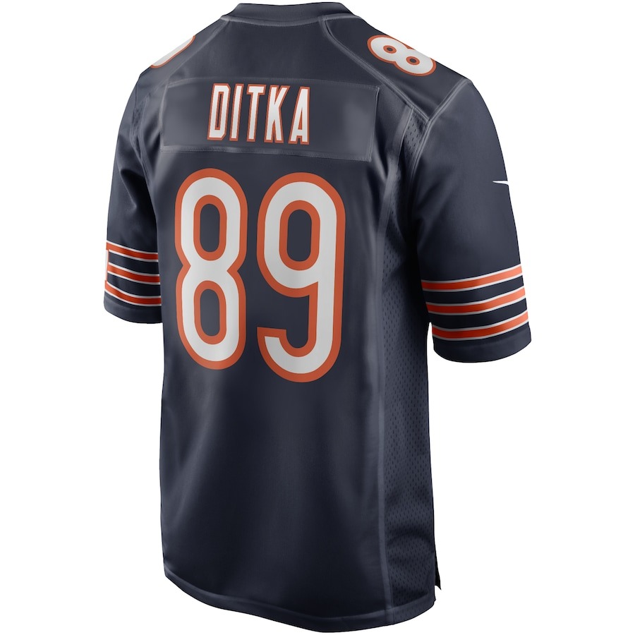 Men's Chicago Bears Mike Ditka Nike Navy Game Retired Player Jersey - Ujersey