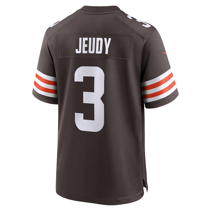 Men's Cleveland Browns Jerry Jeudy Nike  Brown  Game Jersey - Ujersey