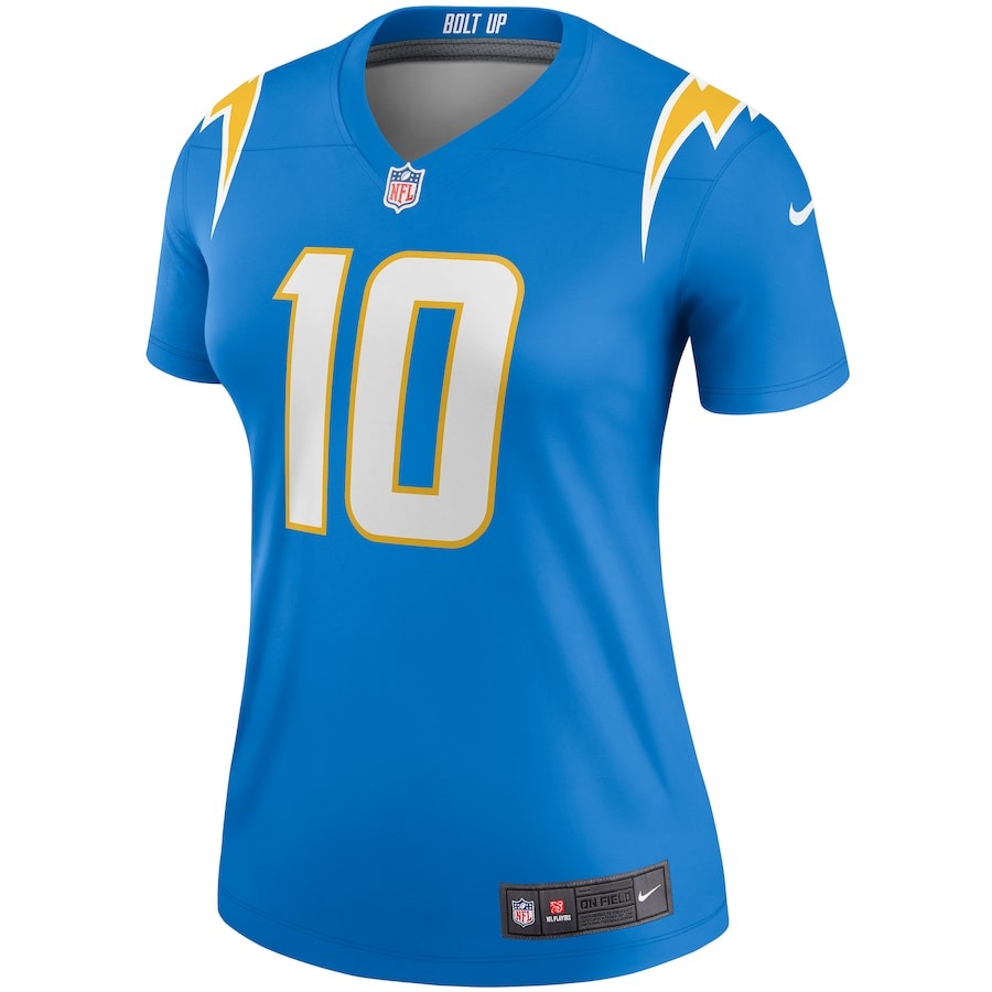 Women's Los Angeles Chargers Justin Herbert Nike Powder Blue Legend Jersey - Ujersey
