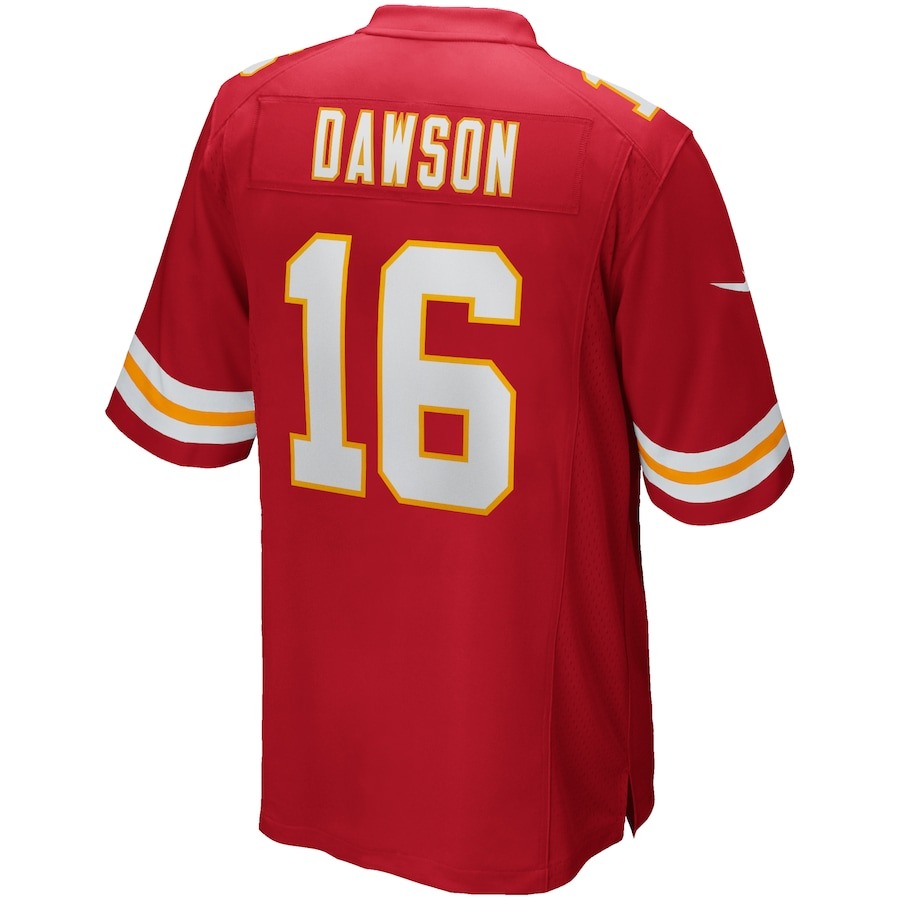 Men's Kansas City Chiefs Len Dawson Nike Red Game Retired Player Jersey - Ujersey