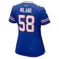 Women's Buffalo Bills Matt Milano Nike Royal Game Jersey - Ujersey