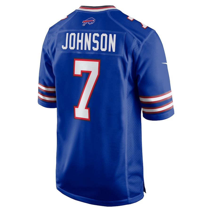 Men's Buffalo Bills Taron Johnson Nike Royal Game Jersey - Ujersey