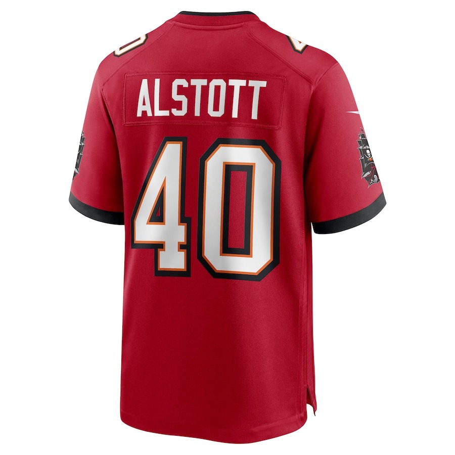 Men's Tampa Bay Buccaneers Mike Alstott Nike Red Retired Player Game Jersey - Ujersey