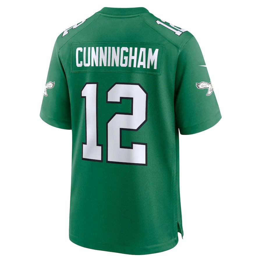 Men's Philadelphia Eagles Randall Cunningham Nike Kelly Green Alternate Retired Player Game Jersey - Ujersey