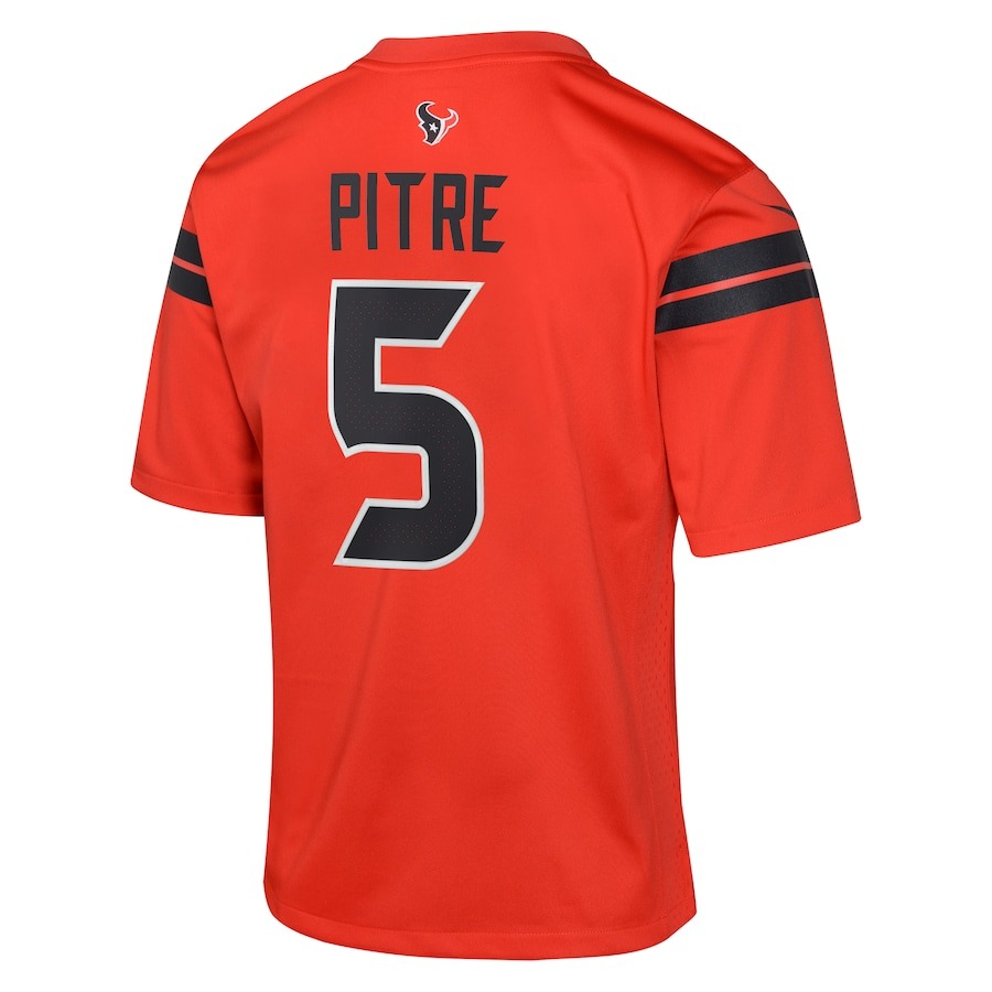 Youth Houston Texans Jalen Pitre Nike Red Alternate Game Jersey - Ujersey
