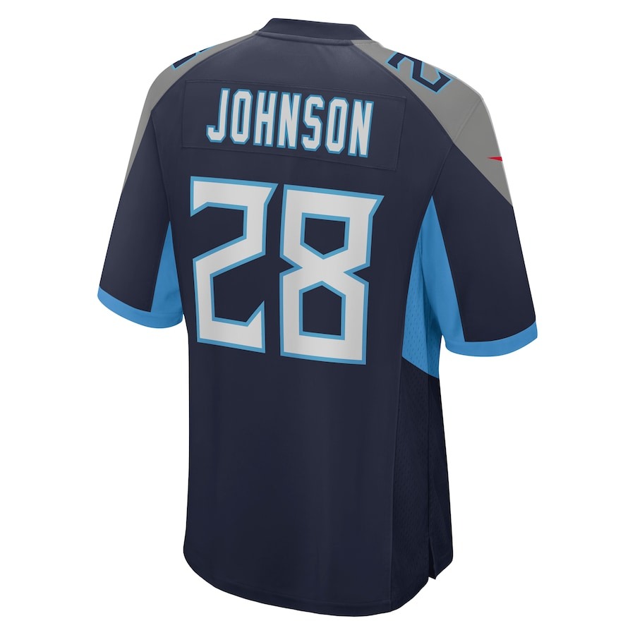Men's Tennessee Titans Chris Johnson Nike Navy Retired Player Game Jersey - Ujersey