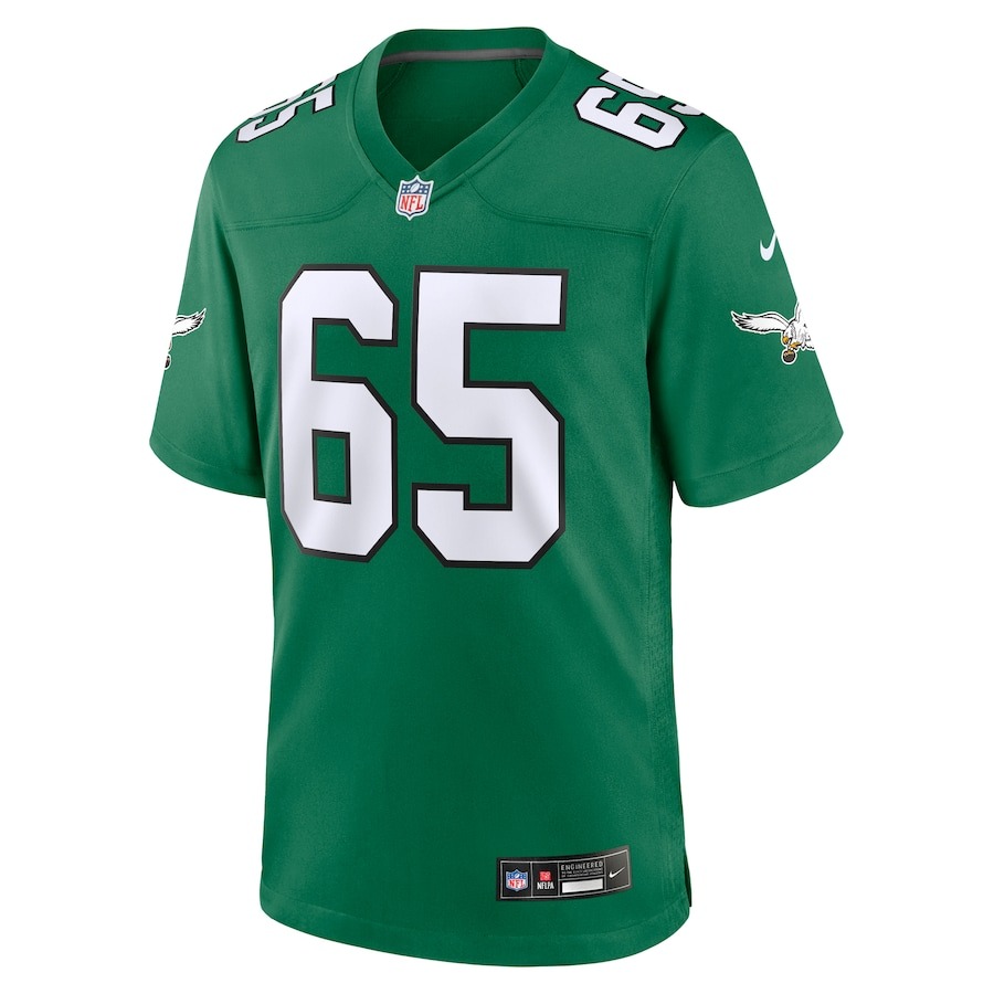 Men's Philadelphia Eagles Lane Johnson Nike Kelly Green Alternate Game Jersey - Ujersey