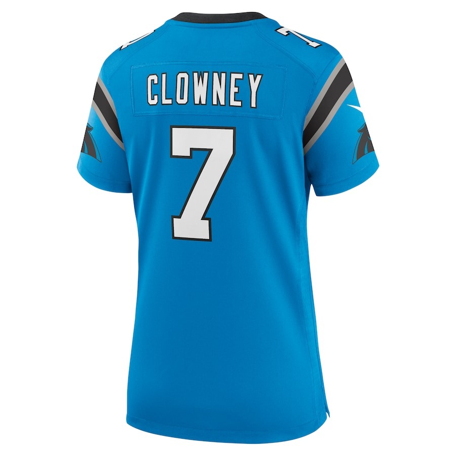 Women's Carolina Panthers Jadeveon Clowney Nike  Blue Alternate  Game Jersey - Ujersey