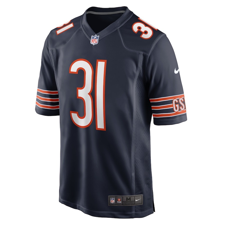 Men's Chicago Bears Kevin Byard III Nike  Navy  Game Jersey - Ujersey