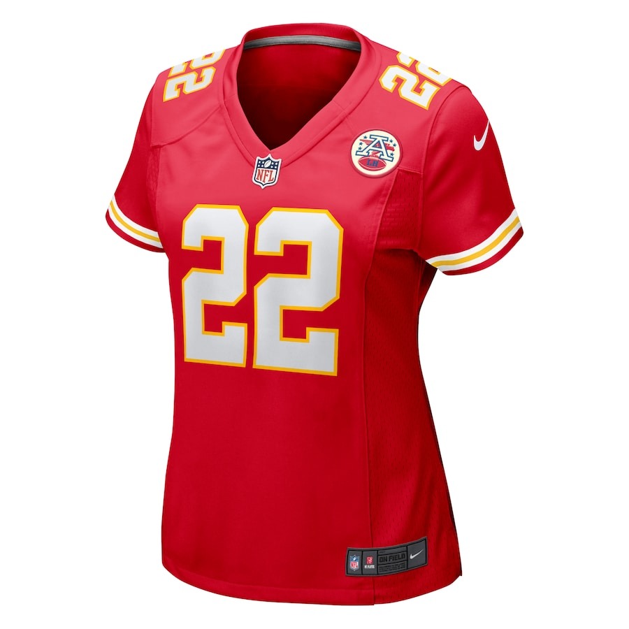 Women's Kansas City Chiefs Trent McDuffie Nike  Red  Game Jersey - Ujersey