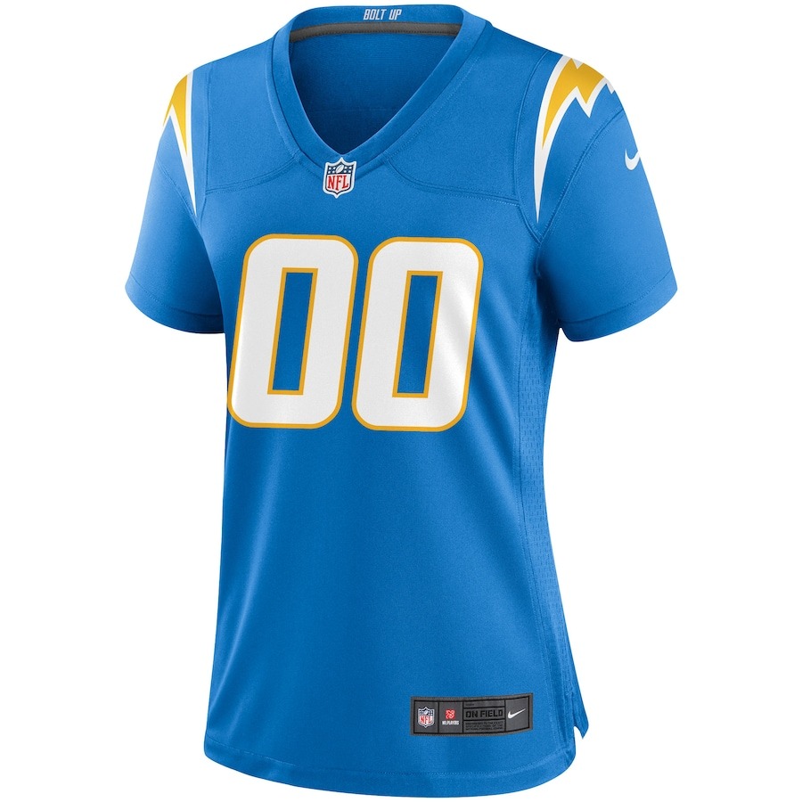 Women's Los Angeles Chargers Nike Powder Blue Custom Game Jersey - Ujersey