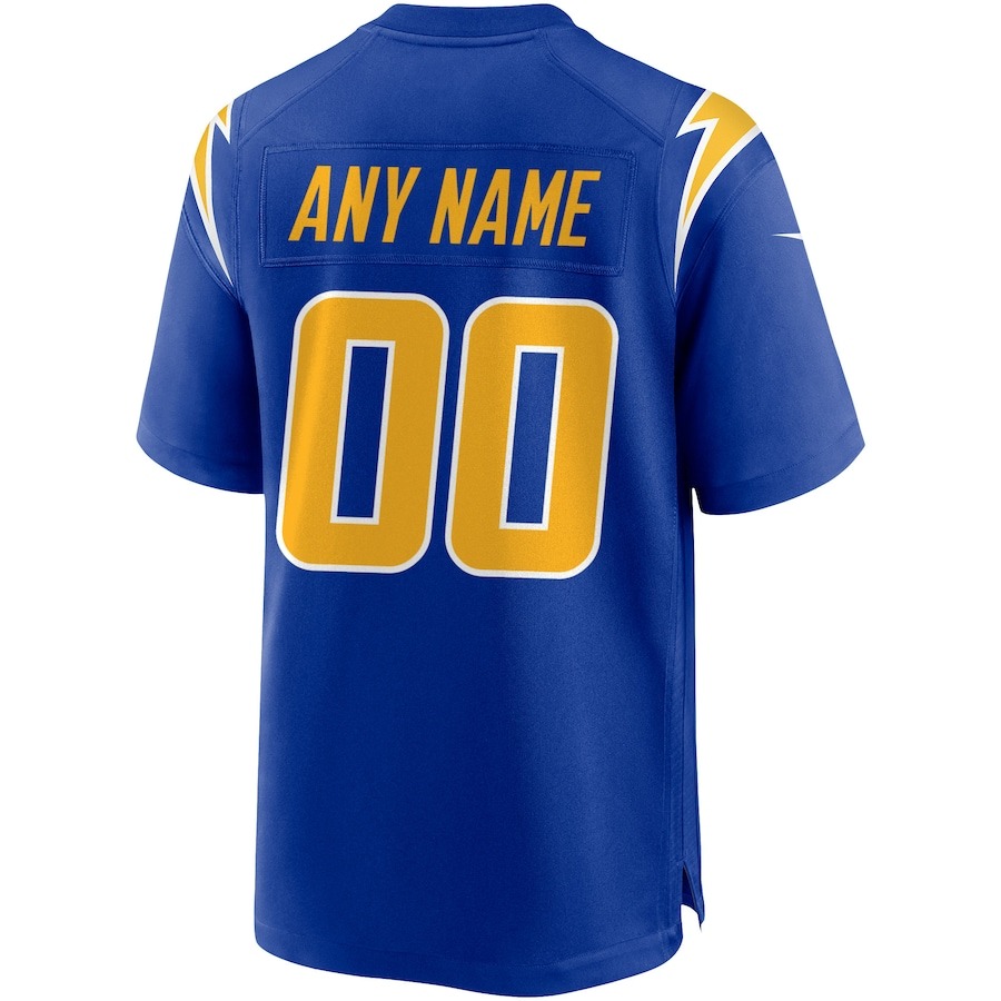 Men's Los Angeles Chargers Nike Royal Alternate Custom Game Jersey - Ujersey