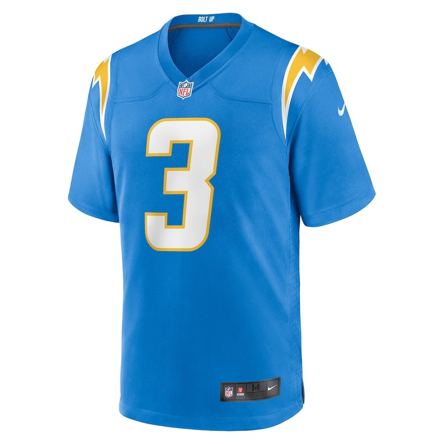Men's Los Angeles Chargers Derwin James Jr. Nike Powder Blue Game Jersey - Ujersey