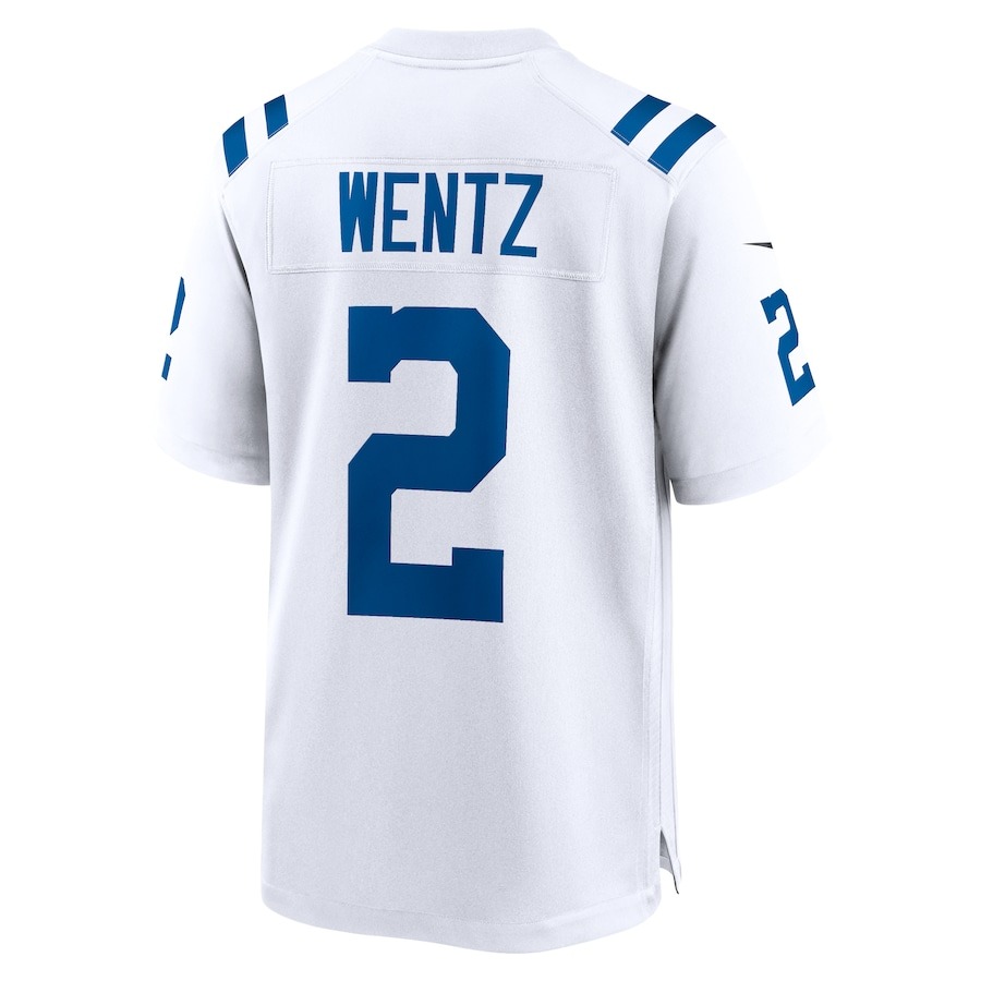 Men's Indianapolis Colts Carson Wentz Nike White Game Jersey - Ujersey
