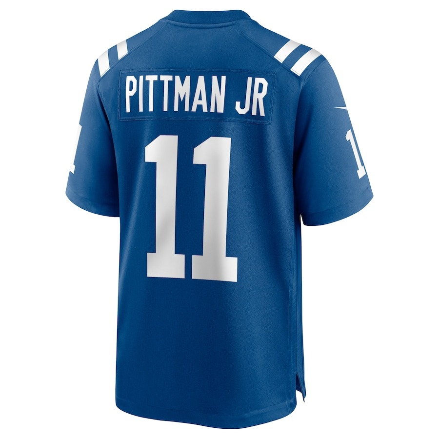 Men's Indianapolis Colts Michael Pittman Jr. Nike Royal Game Player Jersey - Ujersey