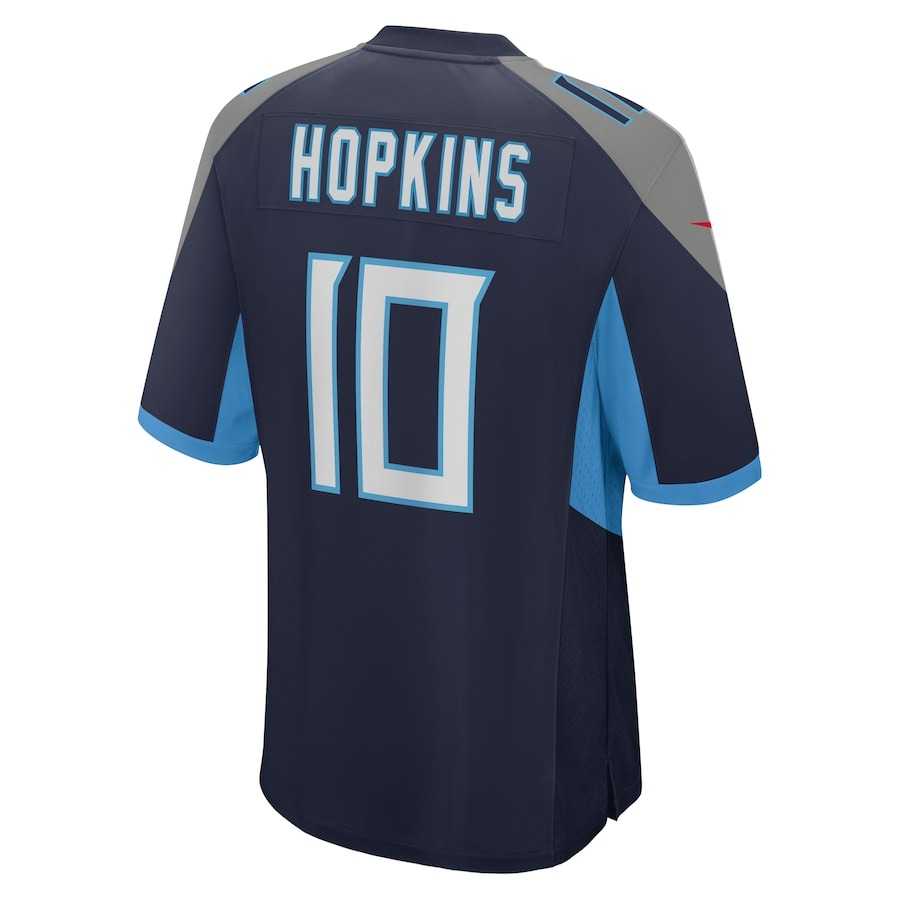 Men's Tennessee Titans DeAndre Hopkins Nike Navy Game Jersey - Ujersey
