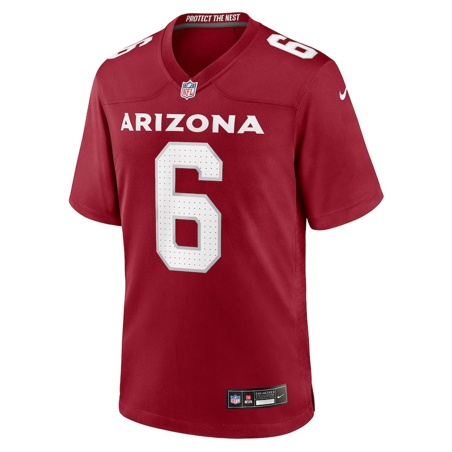 Men's Arizona Cardinals James Conner Nike Cardinal Home Game Jersey - Ujersey