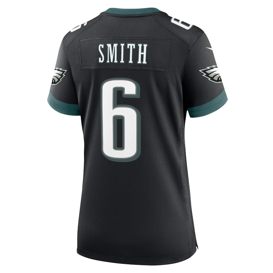 Women's Philadelphia Eagles DeVonta Smith Nike Black Alternate Game Jersey - Ujersey