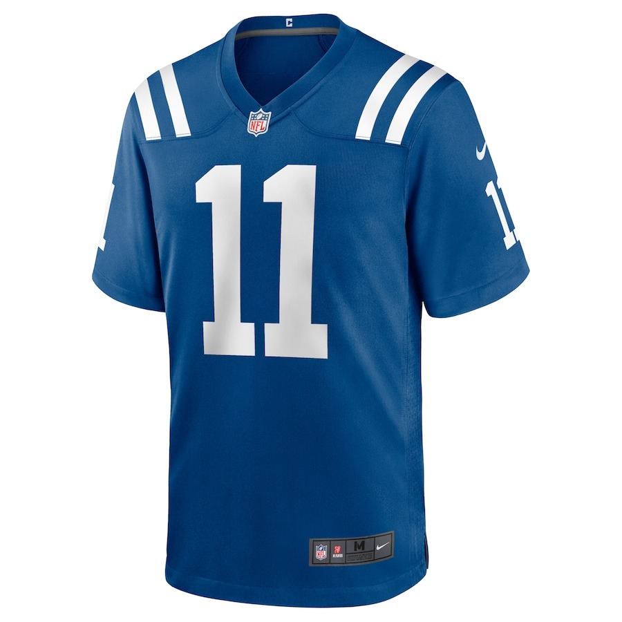 Men's Indianapolis Colts Michael Pittman Jr. Nike Royal Game Player Jersey - Ujersey