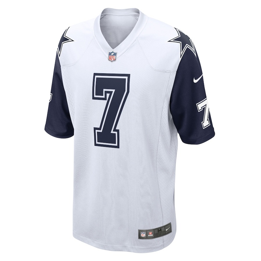 Men's Dallas Cowboys Trevon Diggs Nike White Alternate Game Jersey - Ujersey