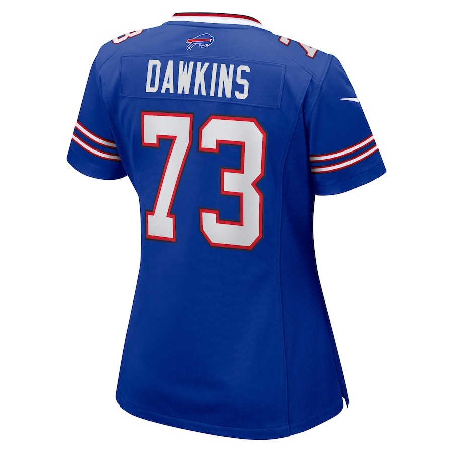 Women's Buffalo Bills Dion Dawkins Nike Royal Game Jersey - Ujersey