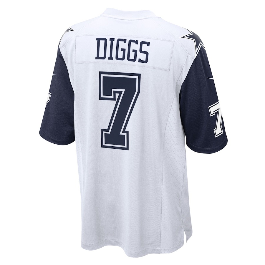 Men's Dallas Cowboys Trevon Diggs Nike White Alternate Game Jersey - Ujersey
