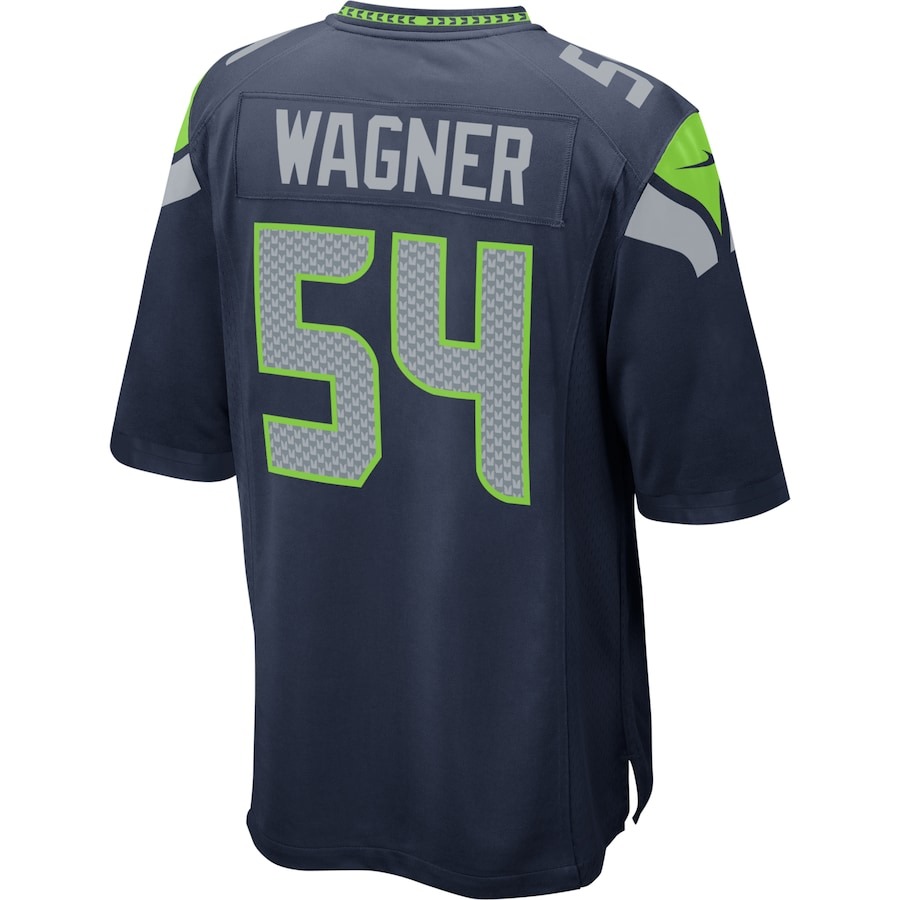 Men's Seattle Seahawks Bobby Wagner Nike College Navy Game Team Jersey - Ujersey