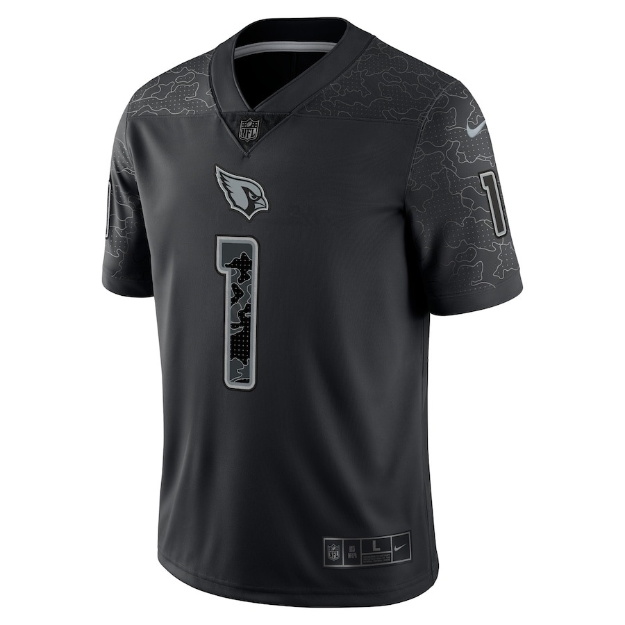 Men's Arizona Cardinals Kyler Murray Nike Black RFLCTV Limited Jersey - Ujersey