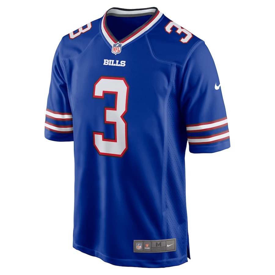 Men's Buffalo Bills Damar Hamlin Nike Royal Game Jersey - Ujersey
